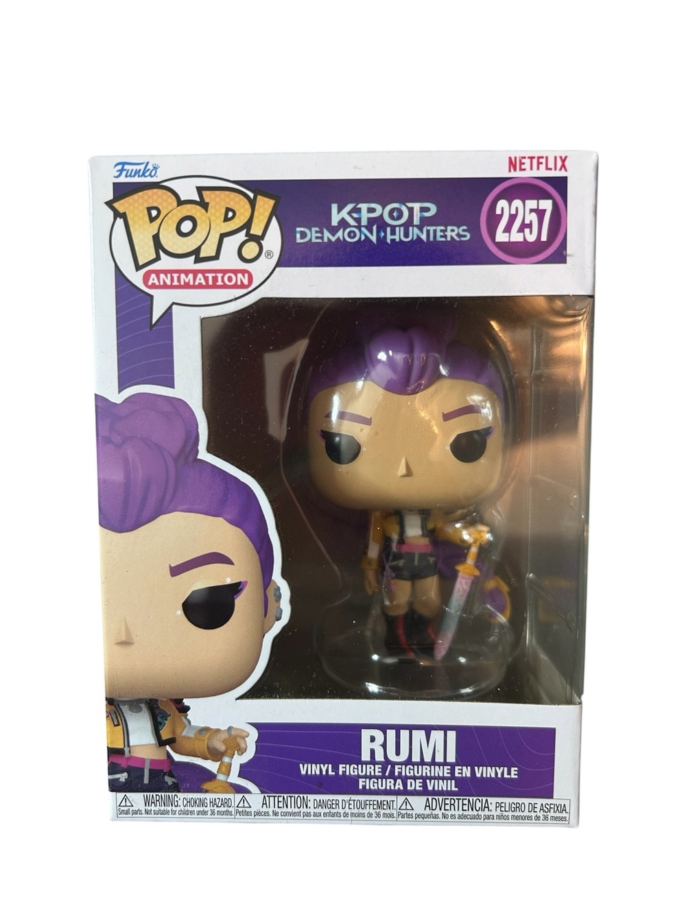 ***NIB*** Funko Pop K Pop Demon Hunters Rumi Figurine - #2257